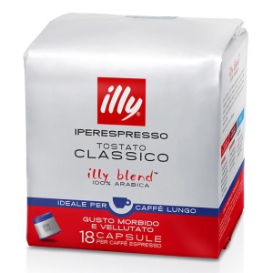 Kohvikapslid Illy, espresso, 18tk  Longo