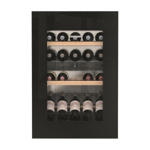 Int.veinikülmik, Liebherr, 88cm, must klaas